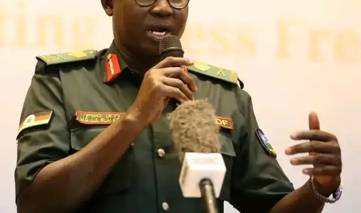 Major Gen. Lul Ruai Koang-SSPDF Spokesman- Photo Credit-File Photo-Access Radio