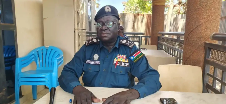 Major General Yoasa Lujang Kamba. Photo Credit-Emmanuel Malish Richard-Access Radio