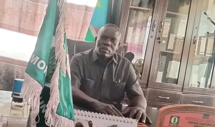 Morobo County Caretaker Commissioner Isaac Moro-Photo Credit-Vita Henry-Press Unit-Morobo County