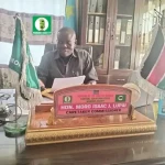 Morobo County Commisisoner in his office. Photo Credit-Press Unit-Morobo County