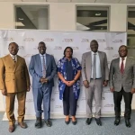 NEC and AU officials pose for group Photo in Adisababa-Photo Credit-NEC