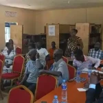 Participants gather for the peace dialogue in Yei town. Photo Credit-CEDED-South Sudanese