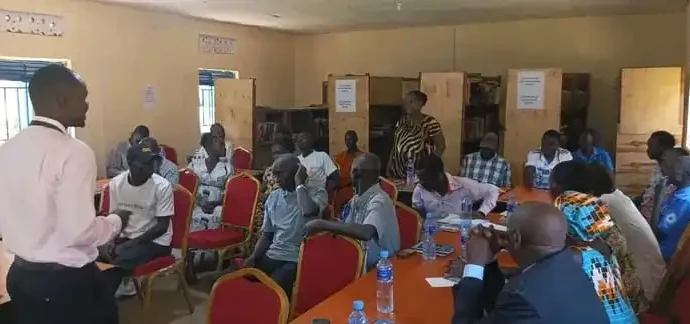 Participants gather for the peace dialogue in Yei town. Photo Credit-CEDED-South Sudanese