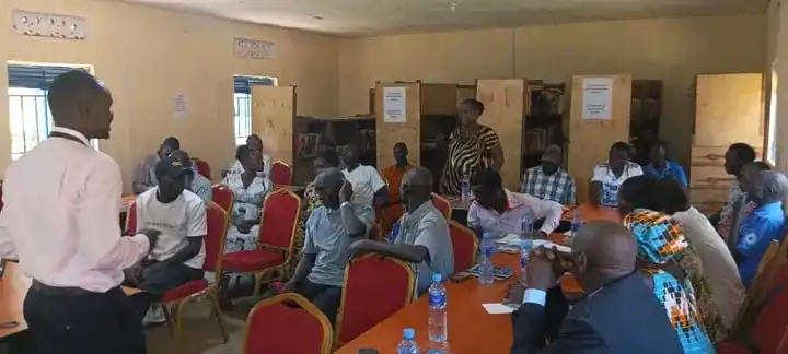 Participants gather for the peace dialogue in Yei town. Photo Credit-CEDED-South Sudanese