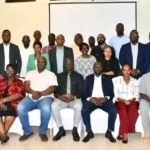 Participants phose for a group photo at the end of the event. Photo Credit-NCA-South Sudan
