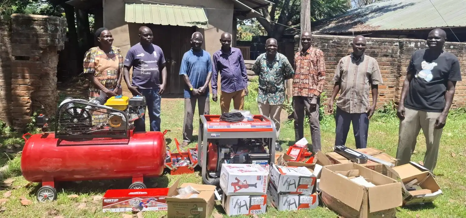 GIZ Boosts Mechanized Farming with Tractor Repair Equipment in Yei