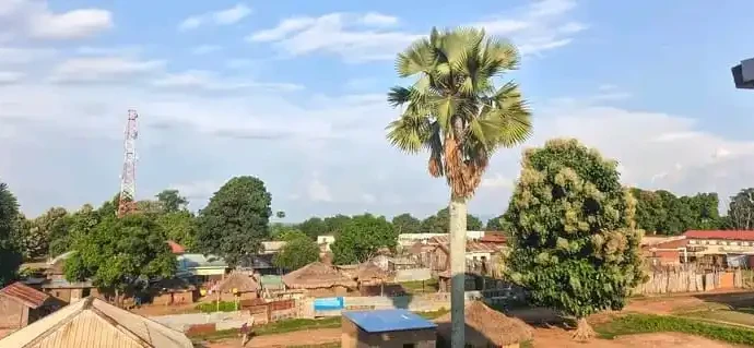 Picture of Yei town. Photo Credit-Johnson Poru Hillary
