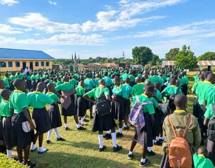 Pupils of Lizira Primary School in Yei town. Photo Credit-Lizira Primary School-File Photo
