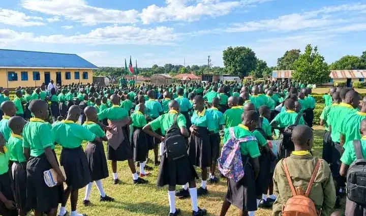Pupils of Lizira Primary School in Yei town. Photo Credit-Lizira Primary School-File Photo