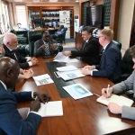 Russian Ambassador Visits Cabinet Affairs Minister