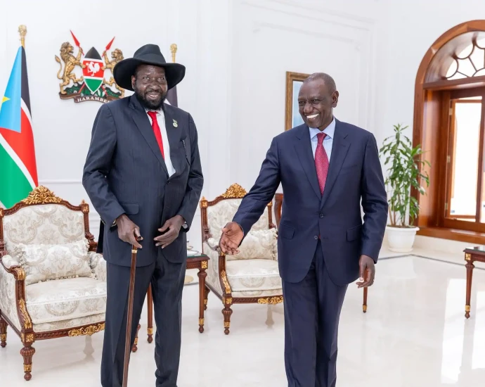 Ruto Hosts Kiir for Bilateral Talks in Nairobi
