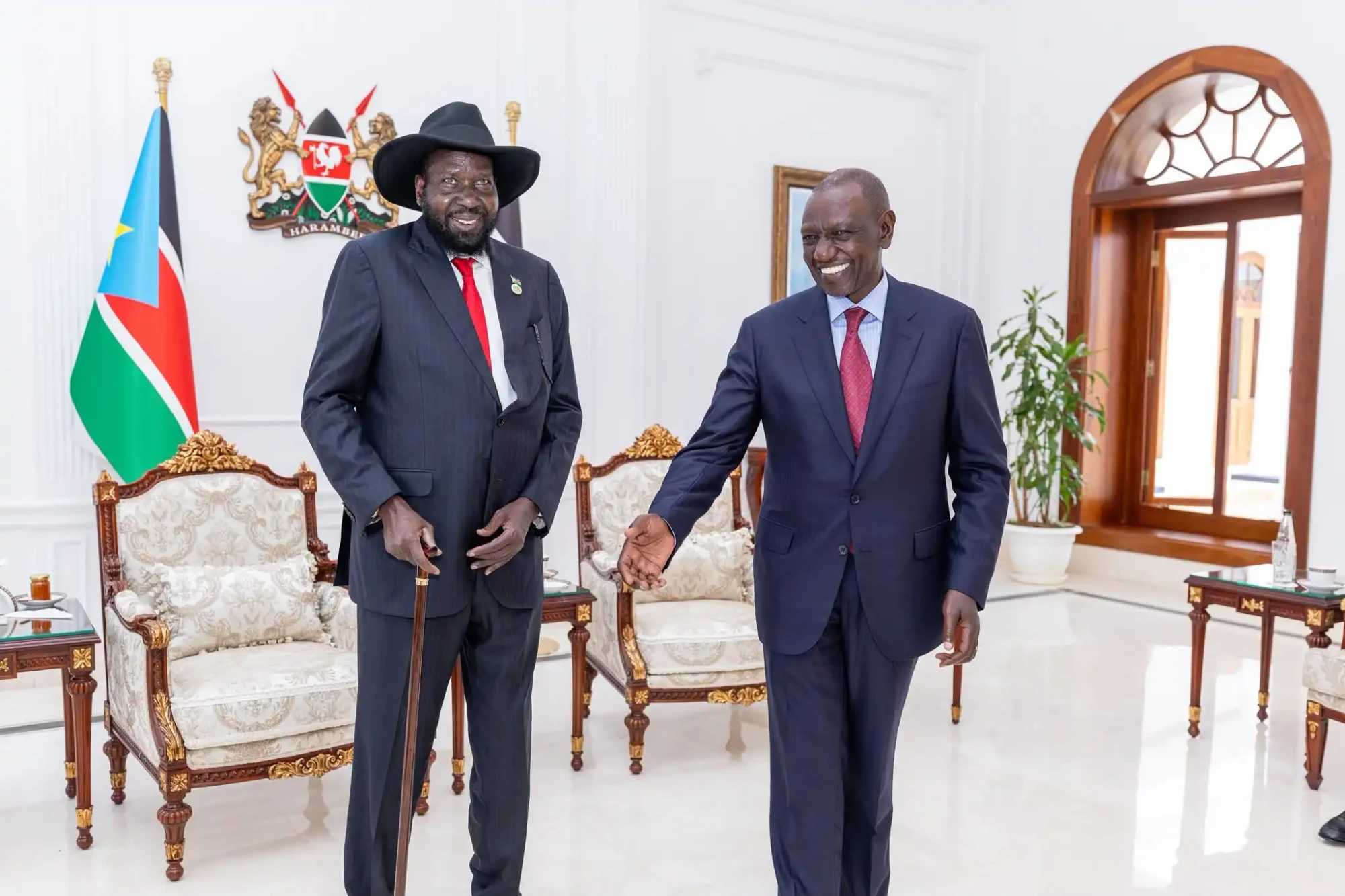 Ruto, Kiir Discuss Trade, Elections in Nairobi Meeting