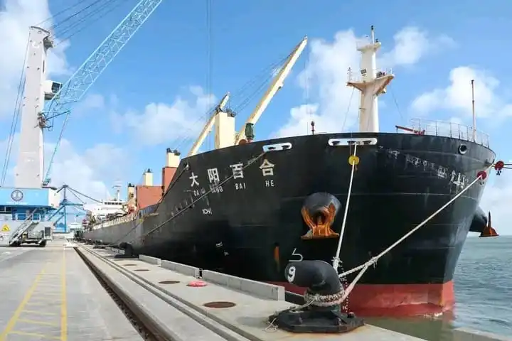 Ship docking site at Lamu Port-Photo Credit-Kenya Port Authority