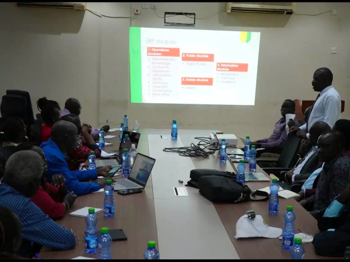 Standards Bureau Unveils ERP System in Juba