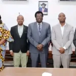 State and company officials pose for a group photo after the meeting-Photo Credit-Press Unit-Office of the Governor