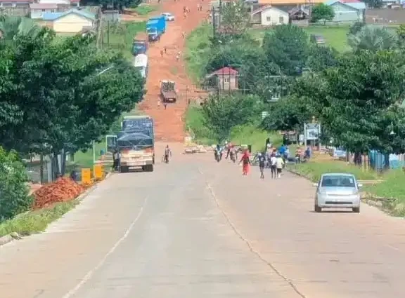 The Oroba-Kaya Border Entry Point-Photo Credit-The borderline
