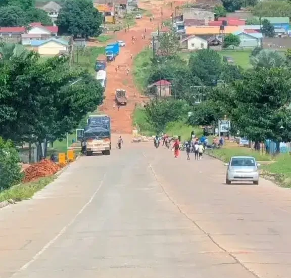 The Oroba-Kaya Border Entry Point-Photo Credit-The borderline