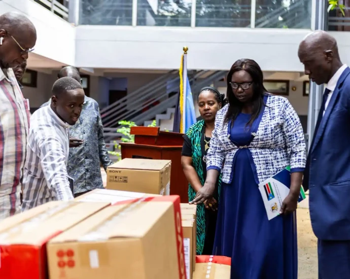 UNDP Hands Over ICT Equipment to South Sudan Youth Ministry