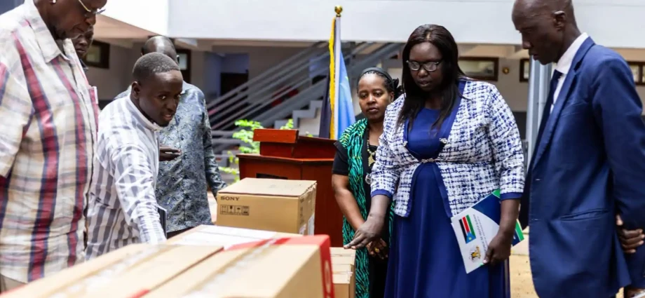 UNDP Hands Over ICT Equipment to South Sudan Youth Ministry