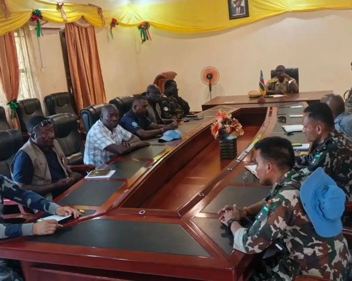 UNMISS Assesses Yei Ahead of 45-Day Stay