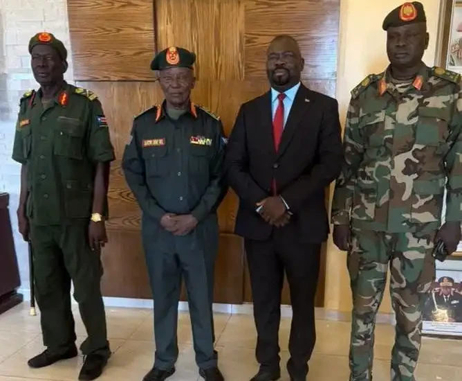 Western Equatoria Governor Meets CDF Over Security