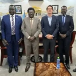 World Bank and State officials pose for a group Photo after the meeting. Photo Credit-Press Unit-Office of the Governor