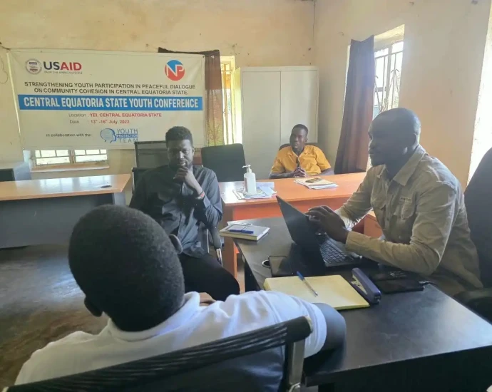 Yei Youth Association Meets FACE and CSI on Innovation Bootcamp